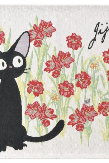 Kiki's Delivery Service Cloth Lunch Napkin Jiji Red Flowers