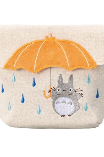My Neighbor Totoro Coin Purse Totoro Orange Umbrella