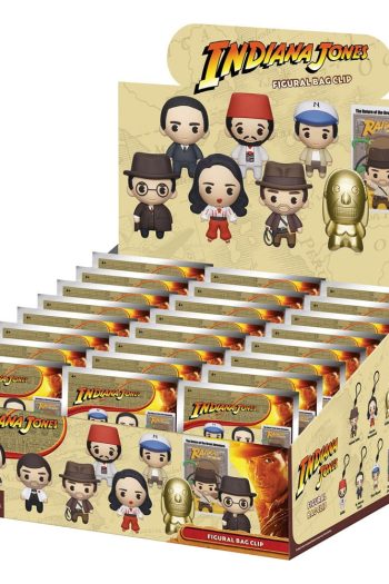 Indiana Jones 3D PVC Bag Clips Display (24)