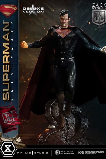 Zack Snyder's Justice League Real Elite Masterline Series Statue 1/3 Superman Knightmare Color Edition Deluxe Ver. 95 cm