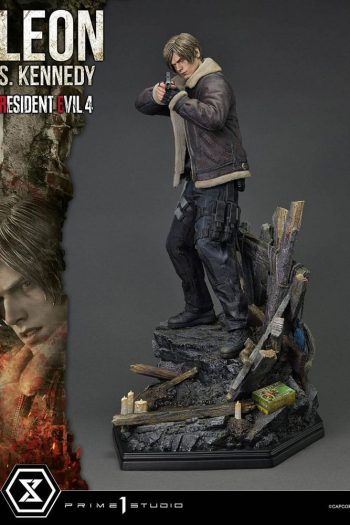 Resident Evil 4 Ultimate Premium Masterline Series Statue 1/4 Leon S. Kennedy 64 cm