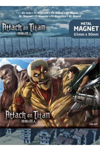 Attack on Titan Fridge Magnet Eren Attack