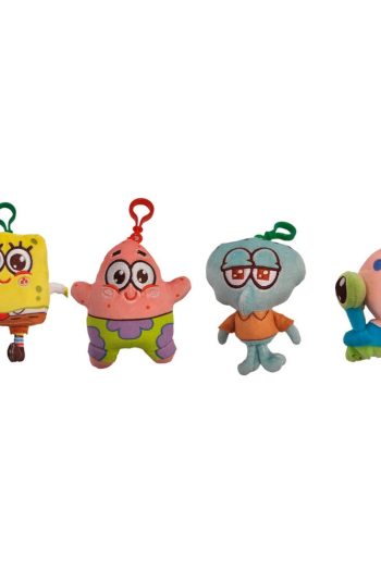 SpongeBob SquarePants Plush Keychains Residents 10 cm Assortment (12)