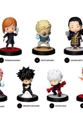 Jujutsu Kaisen Hero Box Cursed Series Mini Figures 8 cm Display (6)