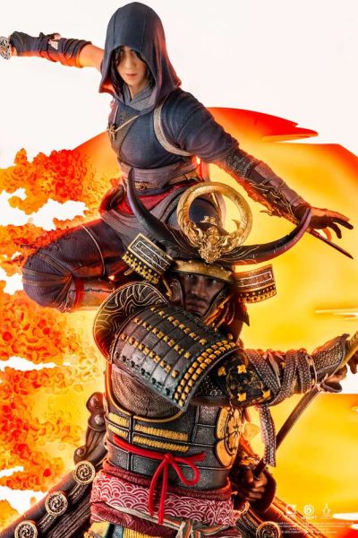 Assassin's creed shadows animus naoe + yasuke 1/4 resin statue by Pure Arts - immagine 8