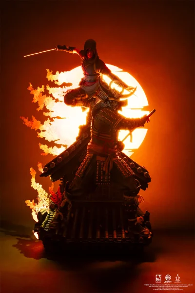 Assassin's creed shadows animus naoe + yasuke 1/4 resin statue by Pure Arts - immagine 35