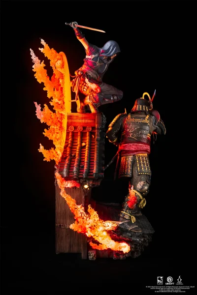 Assassin's creed shadows animus naoe + yasuke 1/4 resin statue by Pure Arts - immagine 14