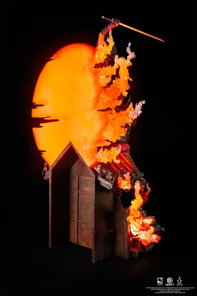 Assassin's creed shadows animus naoe + yasuke 1/4 resin statue by Pure Arts - immagine 15