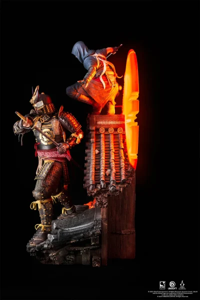 Assassin's creed shadows animus naoe + yasuke 1/4 resin statue by Pure Arts - immagine 18