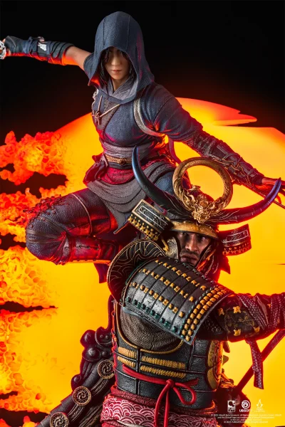 Assassin's creed shadows animus naoe + yasuke 1/4 resin statue by Pure Arts - immagine 29