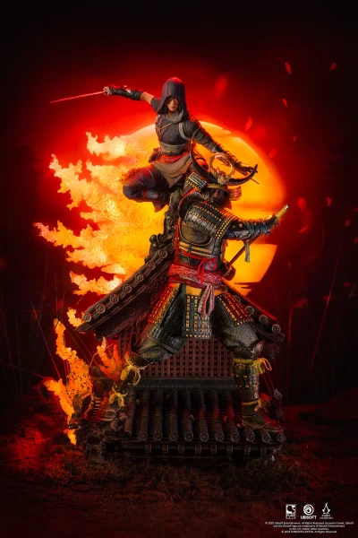 Assassin's creed shadows animus naoe + yasuke 1/4 resin statue by Pure Arts - immagine 34