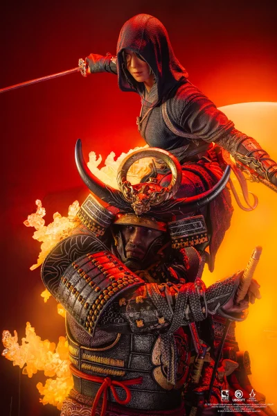 Assassin's creed shadows animus naoe + yasuke 1/4 resin statue by Pure Arts - immagine 39