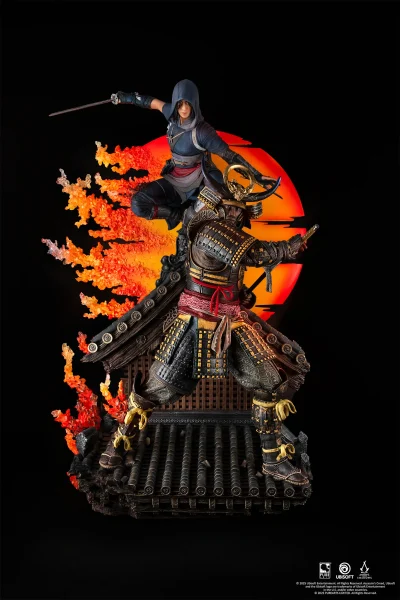 Assassin's creed shadows animus naoe + yasuke 1/4 resin statue by Pure Arts - immagine 22