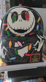 Nightmare before Christmas by Loungefly Mini Backpack Jack Light Up