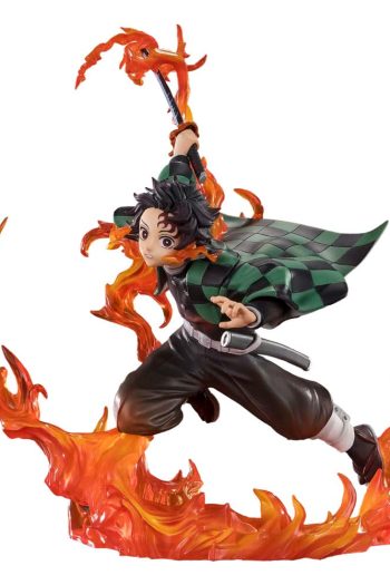 Demon Slayer: Kimetsu no Yaiba FiguartsZERO PVC Statue Kamado Tanjiro (Kyojuro Rengoku's Sword Guard Ver.) 19 cm