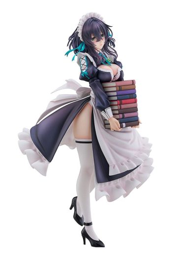 Original Illustration PVC Statue 1/6 Maid Maison Hanikami Kanojo Hikage Chigami Illustration by Piromizu 28 cm