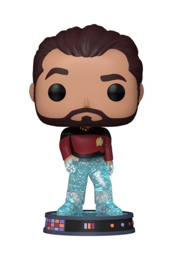Star Trek Transporter POP! Plus Movies Vinyl Figure Riker 9 cm