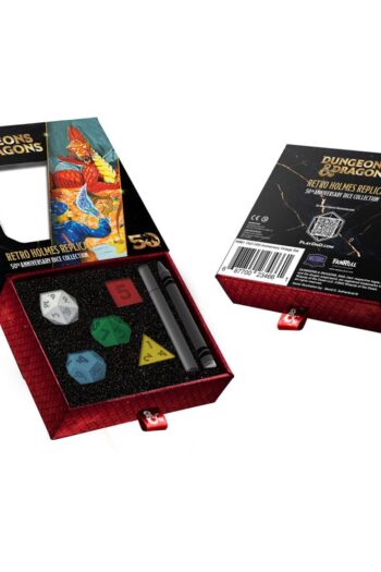 Dungeons & Dragons Dice Set 50th Anniversary: Retro Holmes Replica