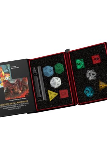 Dungeons & Dragons Dice Set 50th Anniversary: Then & Now (Holmes Retro Replica & Modern Holmes Inspired)