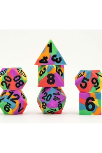 MDG Dice Set Pride Rainbow Flag