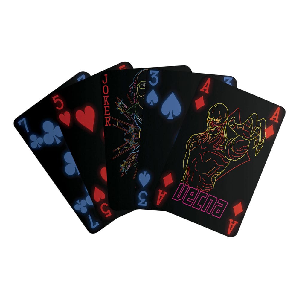 x_fntk-nfx-st21-cdu Stranger Things Playing Cards Display (12) - immagine 1