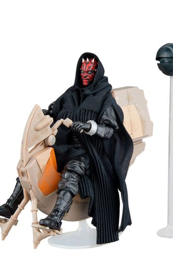 Star Wars Episode I Black Series Vehicle with Action Figure Darth Maul & Sith Speeder 25th Anniversary