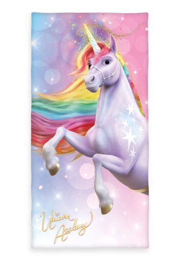 Unicorn Academy Velour Towel Magic 75 x 150 cm