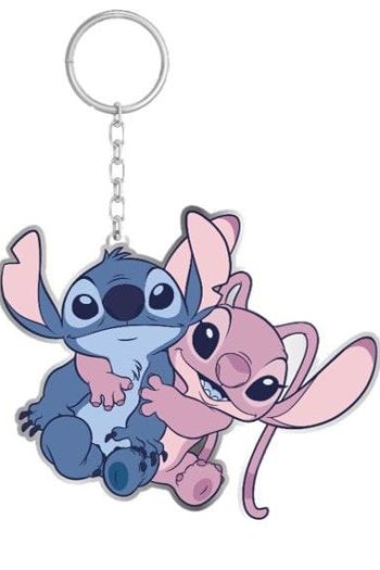 Lilo & Stitch Keychain Stitch & Angel