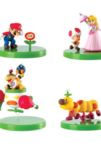 Super Mario Buildable Figures Mystery Pack 6 cm Display (12)