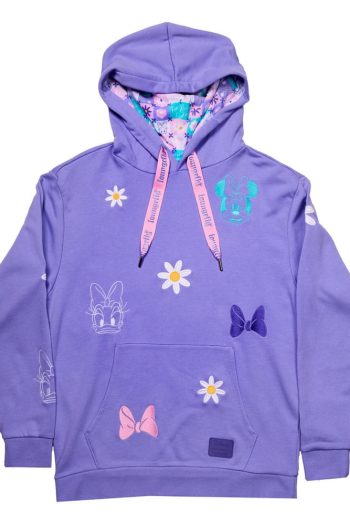 Disney by Loungefly Hoodie Sweater Unisex Daisy 85th Anniversary Size XXL