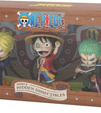 One Piece Freeny's Hidden Dissectables Vinyl Figure Luffy, Zoro and Sanji 10 cm
