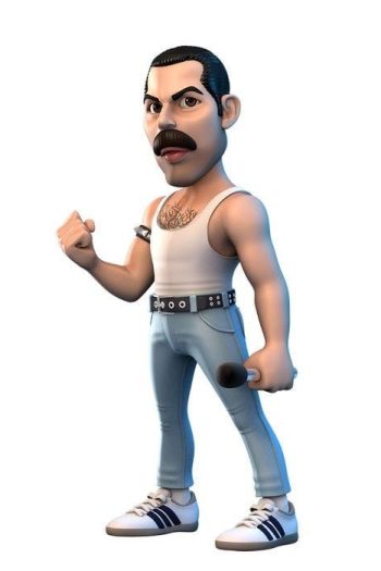 Queen: Wave 8 - Freddie Mercury 5 inch PVC Figure