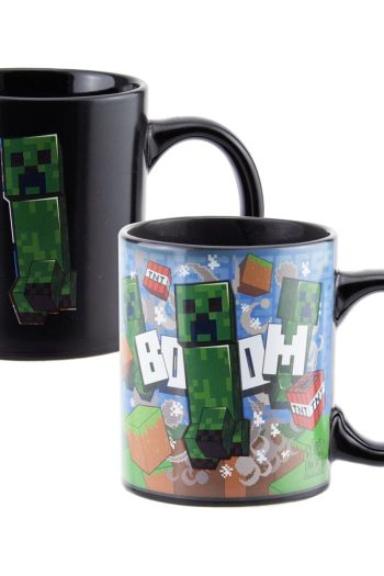 Minecraft Heat Change Mug Creeper
