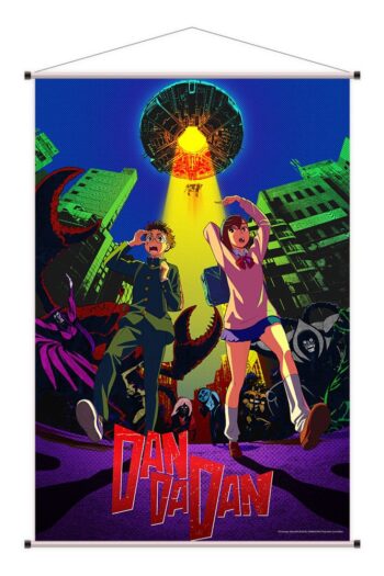 Dandadan Wallscroll Okarun & Momo 60 x 90 cm