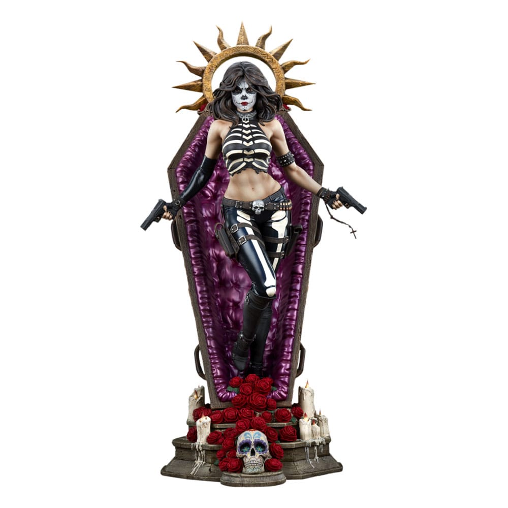 x_ss300921 Coffin Comics Premium Format Statue La Muerta 61 cm - immagine 1