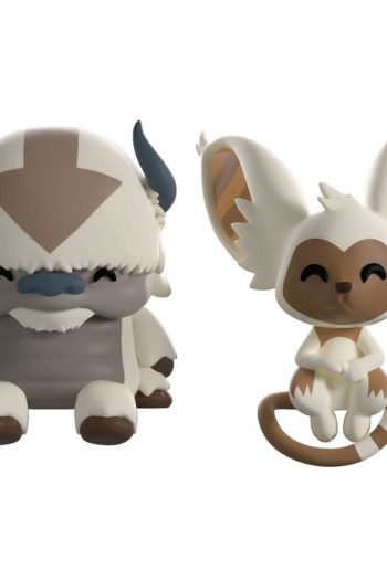 Avatar: The Last Airbender Vinyl Figures Appa and Momo Monitor Buddiez 5 cm