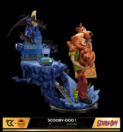 Scooby-Doo Statue Diorama 1/6 Sammy & Scooby 42cm by Cartoon Kingdom - immagine 5