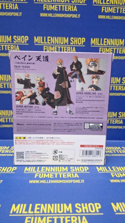 Naruto Shippuden S.H. Figuarts Action Figure Pain Tendo - Six Path Rinnegan 15 cm by Bandai - immagine 2