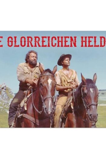 Bud Spencer & Terence Hill Tin Sign Die glorreichen Helden 20 x 30 cm
