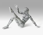 S.H.Figuarts Action Figure Body-Chan Sports Edition Wire Frame (Gray Color Ver.) 15 cm by Bandai - immagine 3