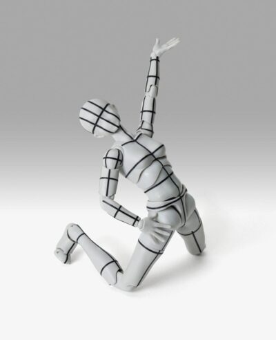 S.H.Figuarts Action Figure Body-Chan Sports Edition Wire Frame (Gray Color Ver.) 15 cm by Bandai - immagine 4