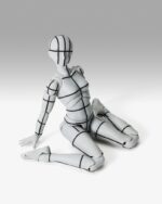 S.H.Figuarts Action Figure Body-Chan Sports Edition Wire Frame (Gray Color Ver.) 15 cm by Bandai - immagine 5