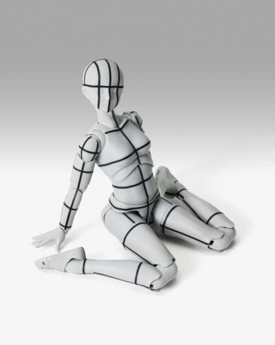 S.H.Figuarts Action Figure Body-Chan Sports Edition Wire Frame (Gray Color Ver.) 15 cm by Bandai - immagine 5