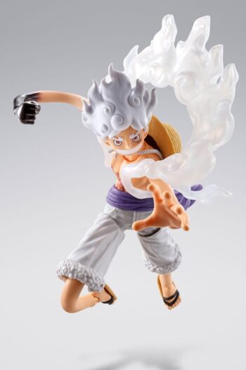 One Piece S.H.Figuarts Action Figure Monkey D. Luffy Gear 5 -Future Island Egghead- 15 cm