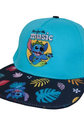 Lilo & Stitch Curved Bill Cap Here For The Music