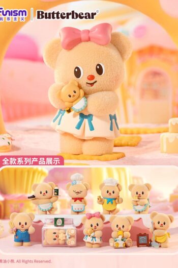 Butterbear My Buttery Bakery Series Mini Figures 9 cm Display (8)