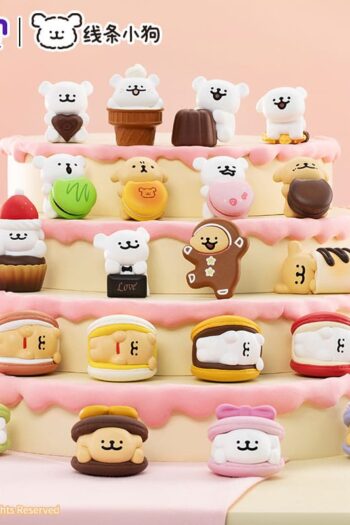 Maltese Sweet Box Series Mini Figures 3-Pack Puppy Face 9 cm Display (6)