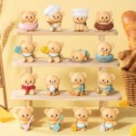 Butterbear Baked with Love Series Mini Figures 3-Pack Chubby Face 9 cm Display (6)
