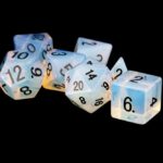 FanRoll  Dice Set Opalite (7)