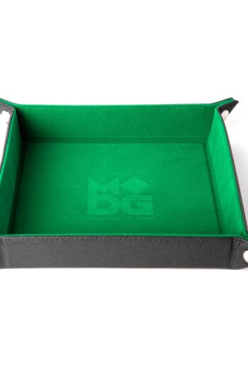 FanRoll Folding Dice Tray Velvet Green